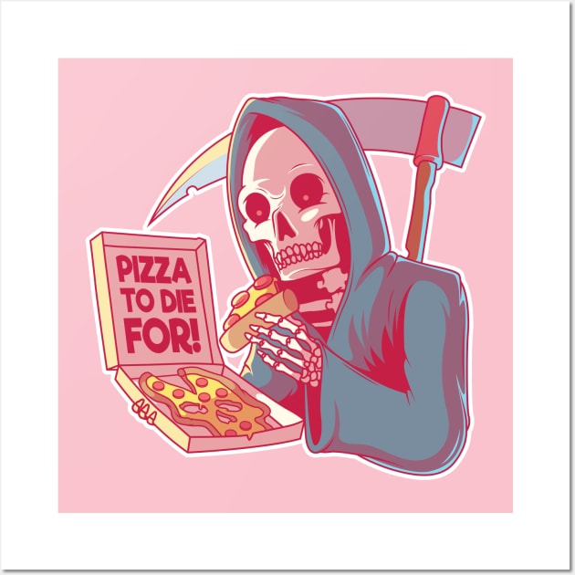 Pizza to Die For! Wall Art by Cool Abstract Design